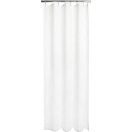 COMPONENT SOURCING INTERNATIONAL CSI Bathware 42" x 72" Assure„¢ Heavy-Duty Commercial Shower Curtain, White - CUR42X72NH CUR42X72NH